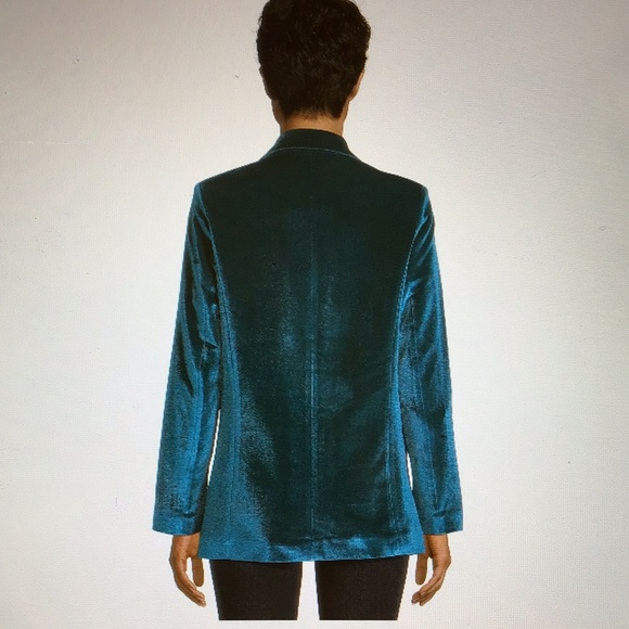 🆕 ON SALE NWT Women’s Velvet One Button Blazer - Picture 3 of 11